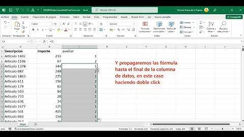 Seleccionar solamente filas pares en Microsoft Excel