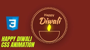 HAPPY DIWALI ANIMATION IN CSS| CSS TUTORIAL| WEBSITE DEVELOPMENT | (100% EASY) |TAMIL TECHSQUAD