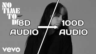 Billie Eilish-No Time To Die(100D Audio)Use HeadPhones | Subscribe