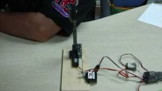 RCLander 90 degree with steering function electric retract video.wmv