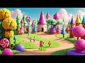 Adventures in candy land  kids story animation moral story