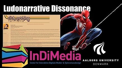 Video Essay on Ludonarrative Dissonance in Videogames - And how Spiderman Fixes it.