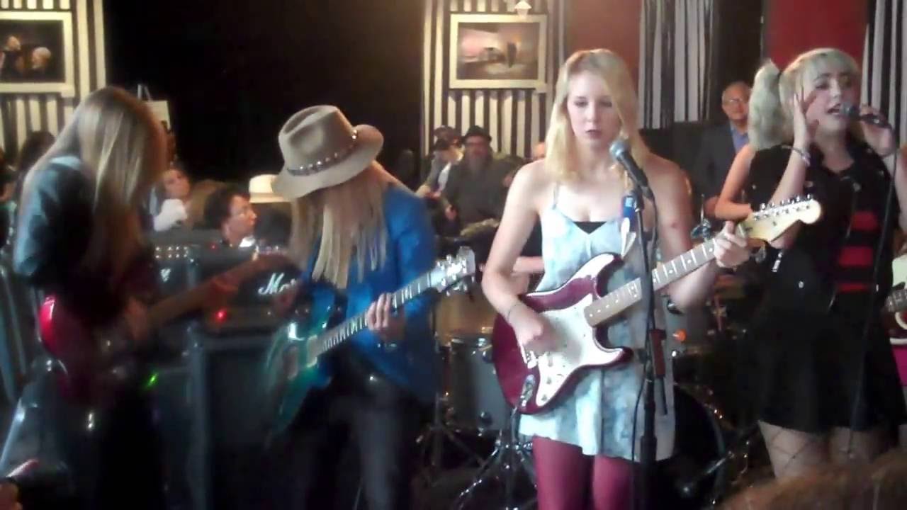 The School of Rock plays Gimme Shelter with Special guest star Orianthi