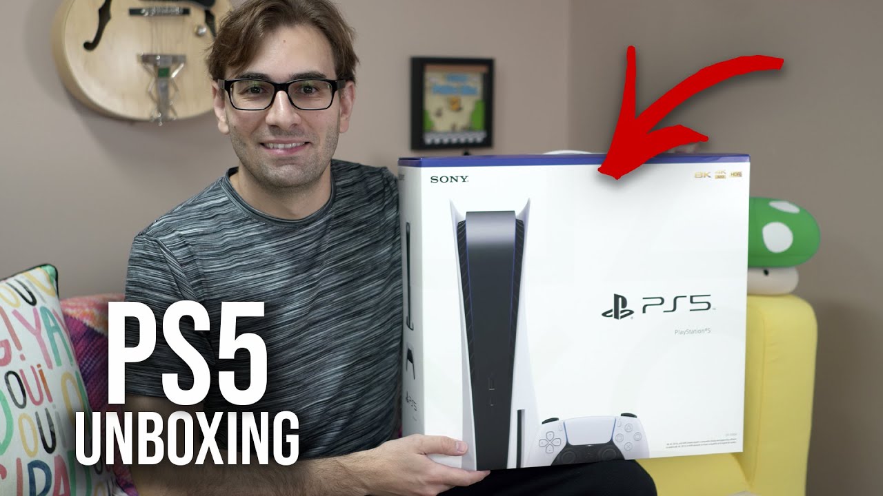 PS5 - Unboxing do PlayStation 5 