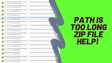 How to fix "Path is too long" error when downloading a file