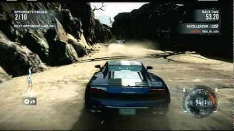 Need For Speed The Run Gameplay:Desert Hills