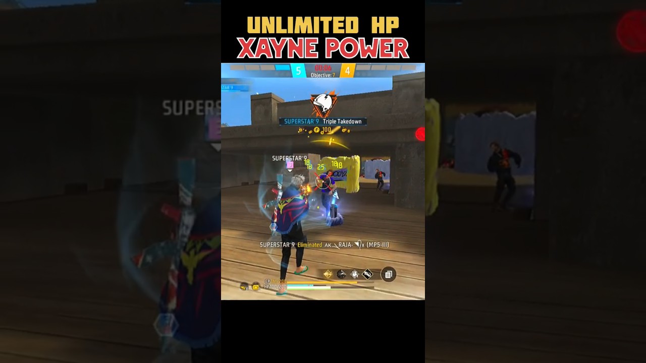 How to Use Xayne Character | Xayne Character Skill Combination With Unlimited HP 😎