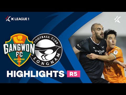 Gangwon Seongnam Goals And Highlights