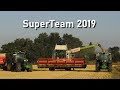 *Superteam* - Barley Harvest 2019 - Part 1 *4x Claas Lexion 660 & 670*