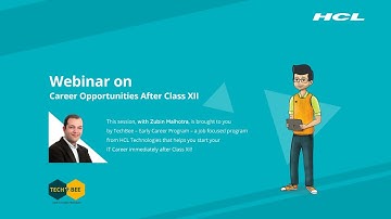 Webinar On Career Opportunities After Class XII