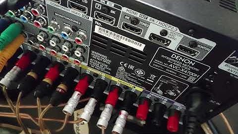 Denon X4700H ARC and HDMI handshake issues