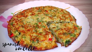 Spanish omelet at Home | Healthy Breakfast | Foodland Mumbai