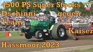 Dschinni gegen Pulling Team Kaiser - Super Stock Tractor Pulling Hassmoor 2023