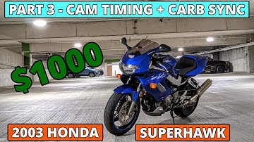 My $1000 Honda Superhawk 996 (VTR1000F) Rebuild - Part 3