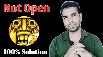 Temple run 2 app not open | not working
