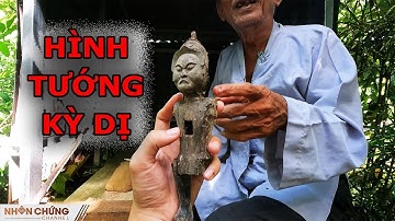 Hình nhân kỳ dị của người đàn ông trong ngôi miếu linh thiêng nhiều người đến cầu cơ xin số trúng