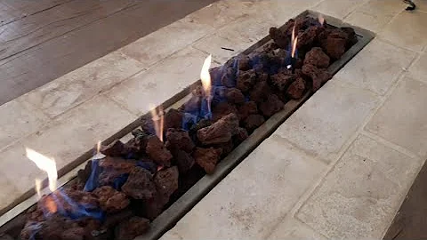 Como funciona uma lareira a gás?