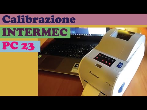 Calibrazione Intermec PC23
