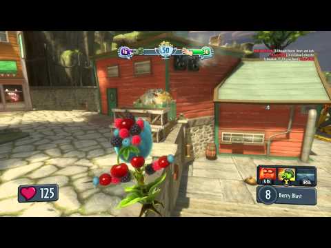 Plants Vs Zombies Garden Warfare Citrus Cactus + Berry Shooter
