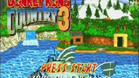 Donkey Kong Country 3 (GBA) - Intro Screen