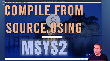 Use MSYS and MinGW to compile Linux programs for Windows: run CGAL natively on Windows [On Demand 7]