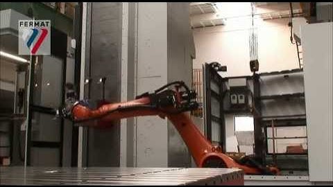 Table Type Horizontal Boring Machine WFT13 CNC - Working Of Robotic Tool Changer | FERMAT MACHINERY