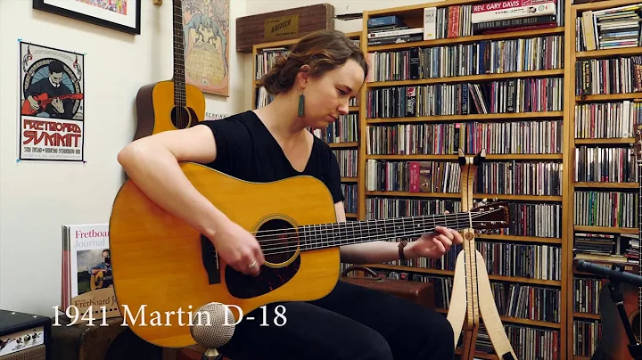 Vintage Martin D-18 Guitar Comparison with Courtne...