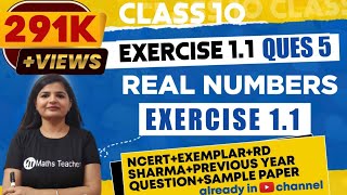 Real Numbers | Chapter 1 Ex 1.1 Q - 5 | NCERT | Maths Class 10th