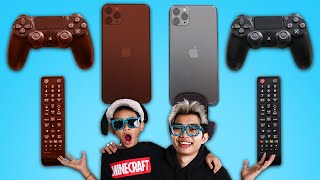 TANTANGAN COKELAT VS BENDA ASLI! 98% MIRIP! BOCIL KETELAN IPHONE 12 PRO MAX, KESETRUM SAMPAI NANGIS!