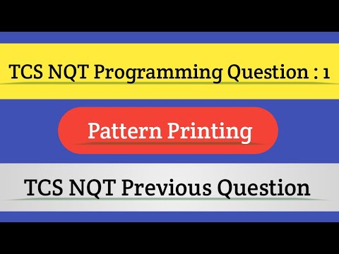TCS NQT Programming Question 1 | TCS NQT Preparation | TCS NQT Pattern Questions | Intellective Tech
