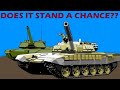 Does T-72 stand a chance against M1 Abrams?