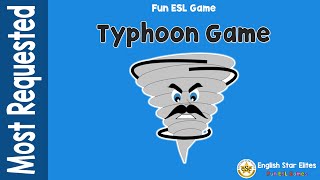 The Typhoon Game: A Thrilling ESL Vocabulary and Grammar Adventure! | ESL Classroom Games
