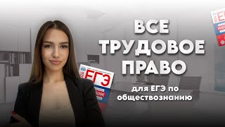 Все трудовое право для ЕГЭ по обществознанию | трудовой договор | ЕГЭ 2024