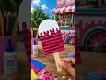 Paper sheet icecream easy craft ideas for kids #spcrafts #ytshorts #viralshort #kids #art#diy#craft