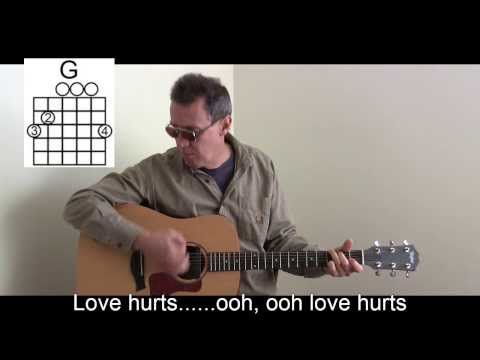 Love Hurts Cover with Lyrics/Chords to Play & Sing Along - P26