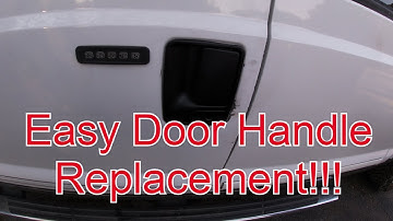 2005 Ford F-250: Exterior Door Handle Replacement