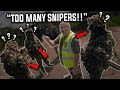 Airsoft Noobs HATE Snipers (SALTY REACTION)
