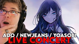 ADO / NEWJEANS / YOASOBI / LE SSERAFIM live on NHK Reaction