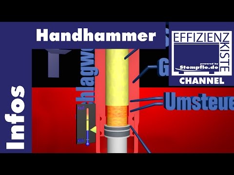 Video: Wie stark ist ein Presslufthammer?