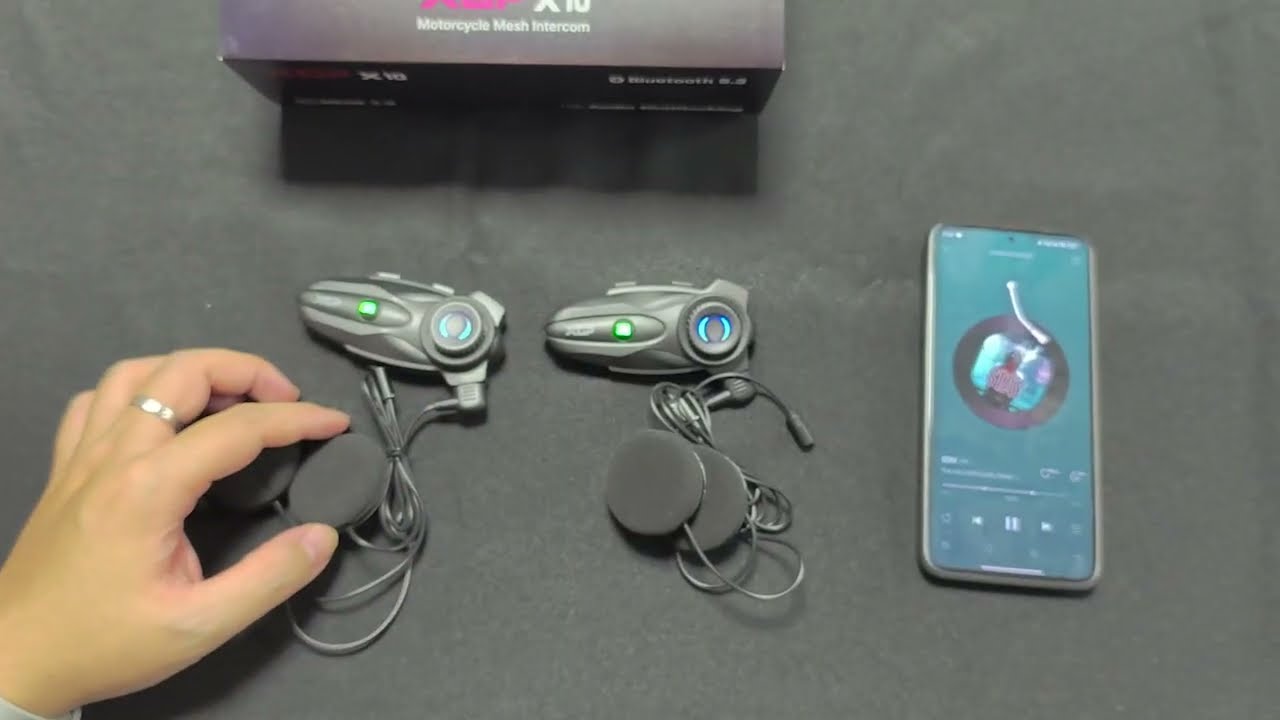 X10 Enable music sharing and mesh intercom functionality