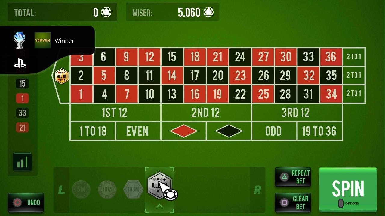 [Trophée Platine] Casino Roulette Royal PS4 - YouTube