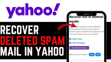 How To RECOVER DELETED SPAM MAIL IN YAHOO! | BEST NEW METHOD 2025!