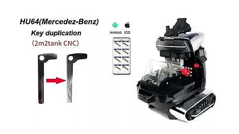 2M2 TANK 2 Pro CNC HU64 Key Duplication Guide- EOBDTool.co.uk