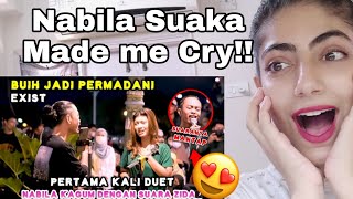First time reacting to EXIST LIVE NGAMEN BY ZINIDIN ZIDAN FT. NABILA MAHARANI DAN TRI SUAKA