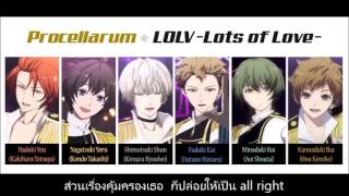 Video thumbnail of "Tsukiuta the animation “LOLV Lots of Love” Thai ver."