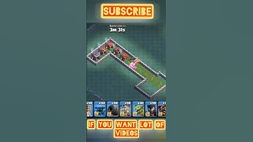 All Level Builder Barracks vs 20 Raged Barbarian | Builder Barracks Ep#1 | #Shorts#Clashofclans#coc