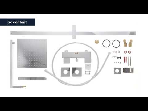 GROHE Euphoria Cube XXL 230 23147001 Душевая система со смесителем для ванны GROHE Euphoria Cube XXL 230 23147001 Душевая система со смесителем для ванны