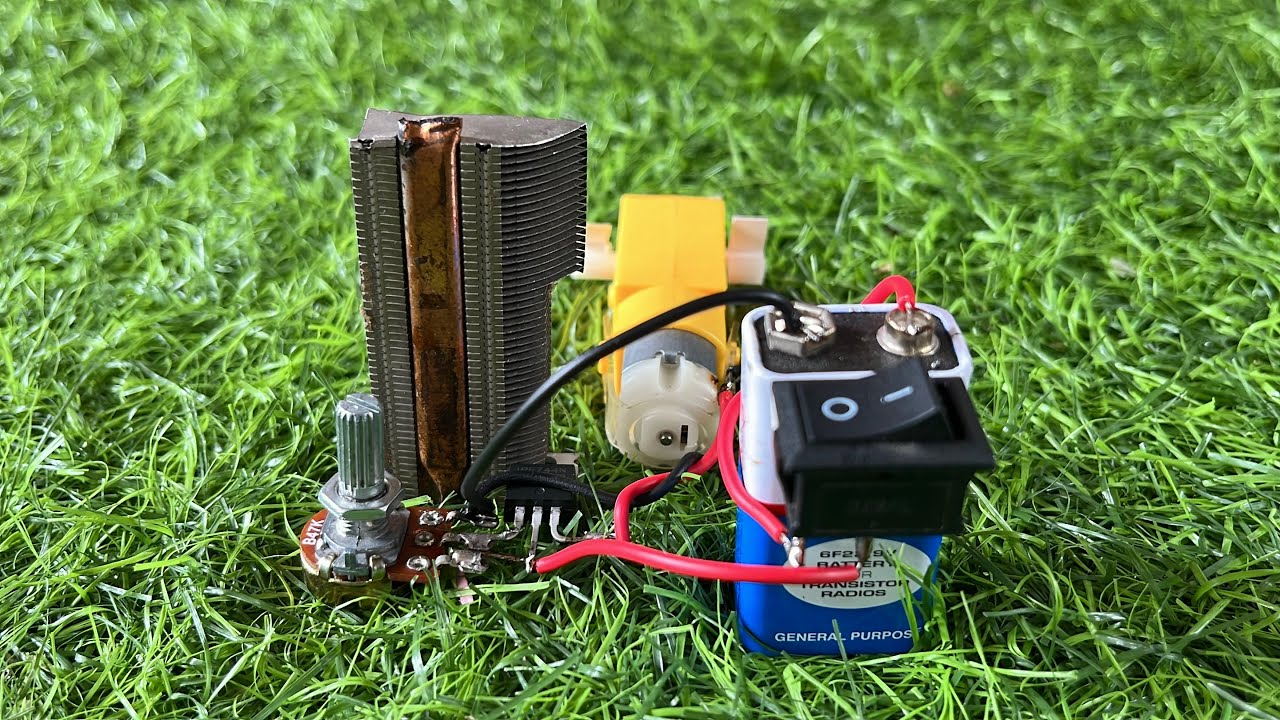 Motor speed controller | diy school project | Black pulse | - YouTube