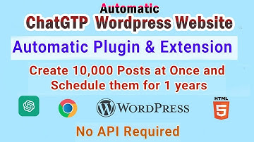 How to Create Bulk Content for WordPress with ChatGPT and Schedule Posts for 1 Year
