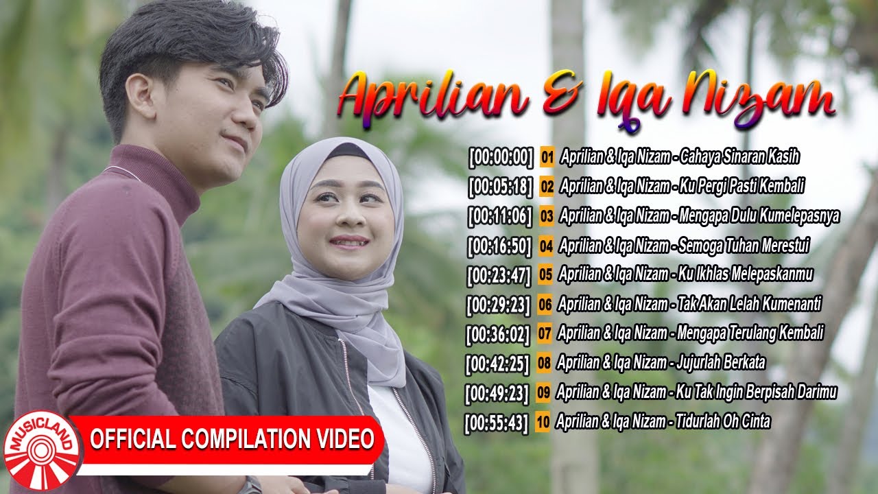 Aprilian & Iqa Nizam (Slow Rock) - Cahaya Sinaran Kasih [Full Album] [Official Compilation Video HD]